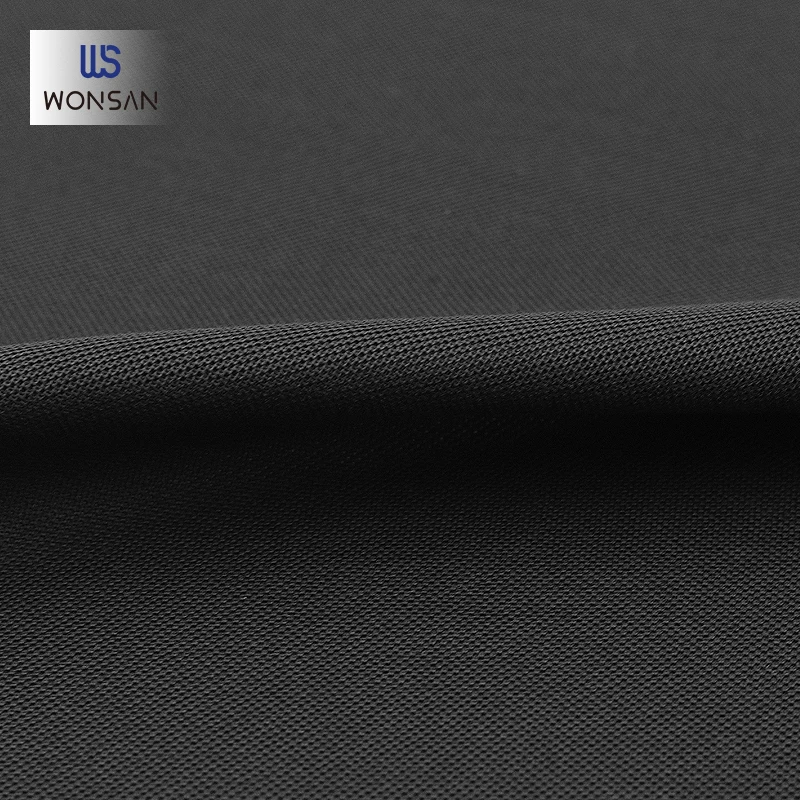 Law Enforcement Department Mercerized Cotton 65S Mercerizer Pique T-shirt Base Layer Plain Dyed Knitting Fabric
