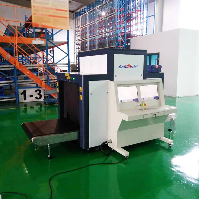 Safeagle Checkpoint Xray Security System Dual Energy X ray Baggage Scanner 10080c