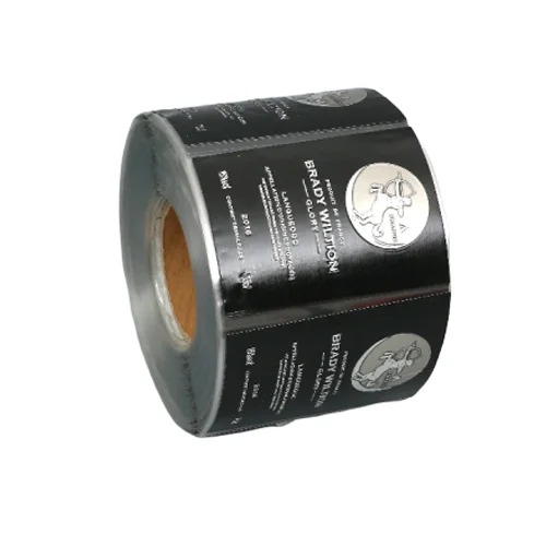 Customized Label Printer Aluminum Sliver Printing Logo Sticker Labels Metal Label Sticker