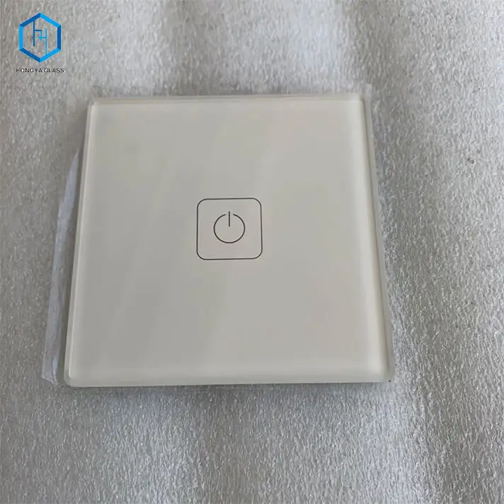 Silk Screen Printing Touch Switch Panel Glass China Manufacturer