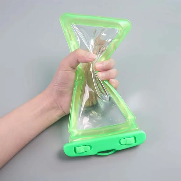 Hot Selling Universal Airbag Cell Phone Dry Bag PVC Waterproof Case Mobile Phone Pouch For Swimming Floating Diving