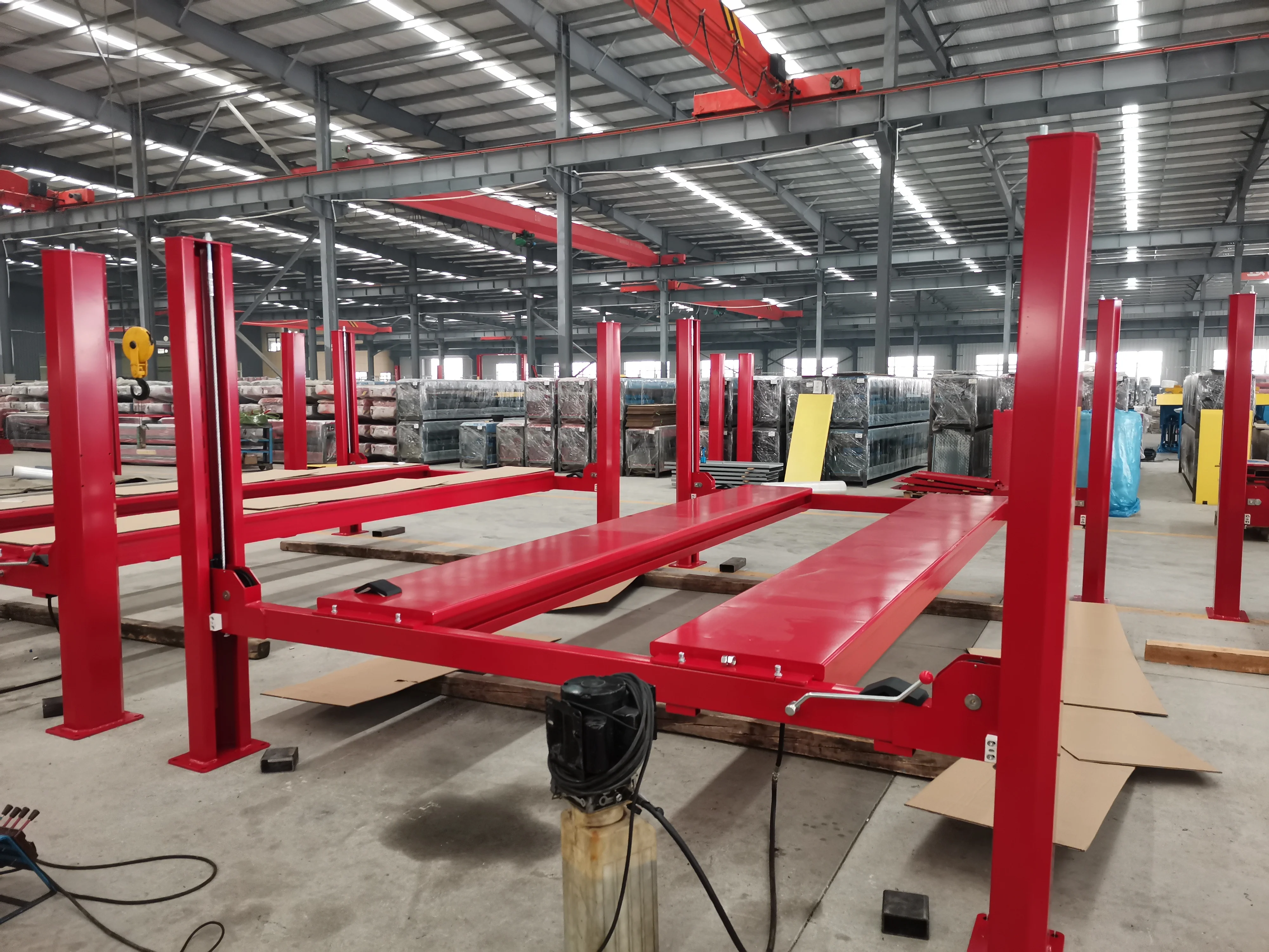 Factory supply CE approved 4000 kg 9000 lbs capacity 1930mm locking height 4 post parking lift