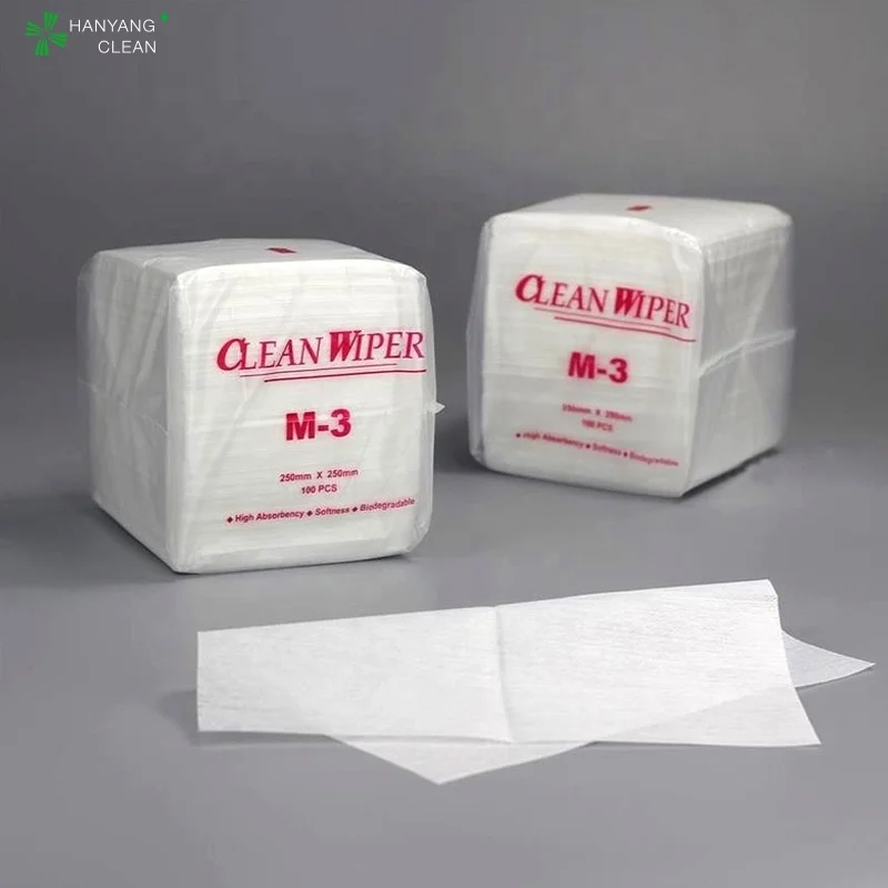 Cleanroom clean wipes dust-free wipes clean paper cleanroom wipes dust-free paper 100pcs - made in China