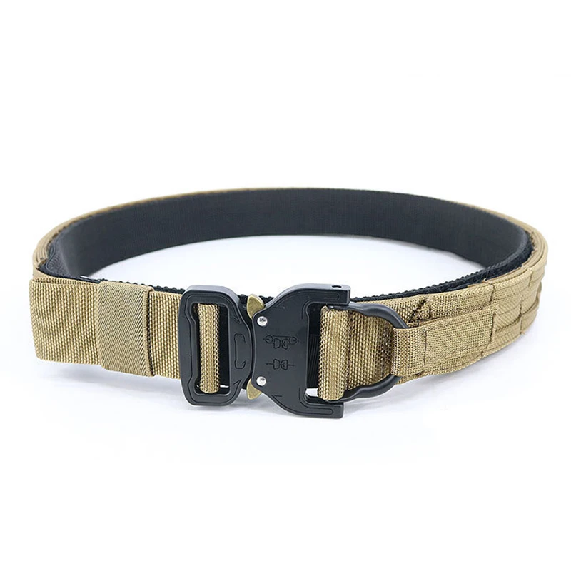 5.0 Ronin Tactical Nylon Webbing Molle Girdle Set Inner BeltOuter Belt Military Fan Outdoor