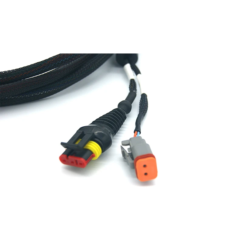 Straight ethernet cable connector waterproof cable assembly connector