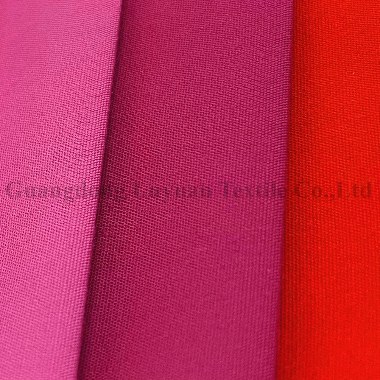 Shirt material 65 polyester  35 cotton dyeing color customization