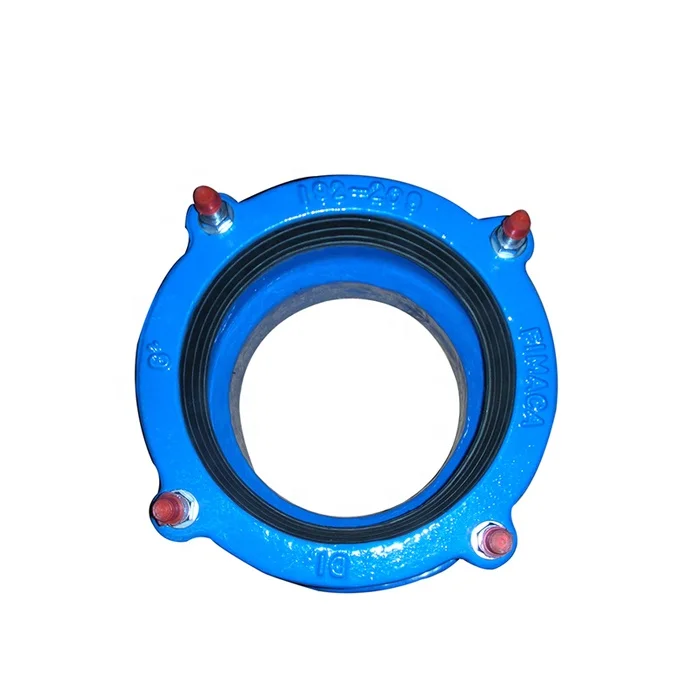 Ductile Iron DI DCI flexible universal stepped flange adaptor joint couplings