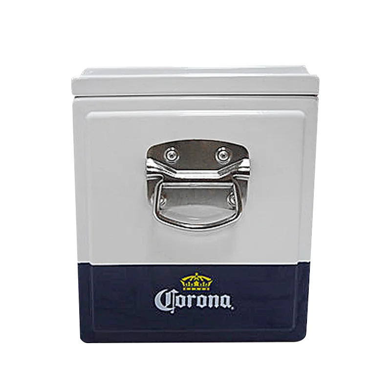 20L Amazon Ice Cube Portable Corona Beer Bottle Retro Vintage Beer Cooler Box With Bottle Opener