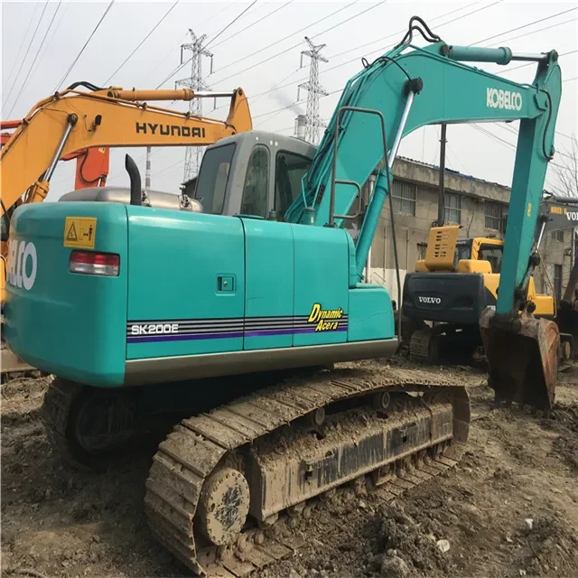Used Japan kobelco sk200 excavator, used kobelco sk200-6 /sk200-8 /sk200-5/210-8 crawler digger for sale