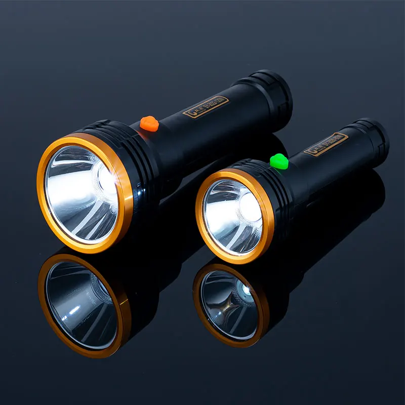 rechargeable torch light flashlight lamp with 18650 batteries