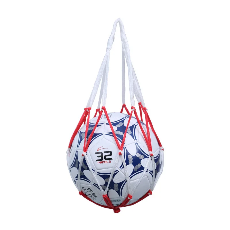 Custom Soccer ball bag net bag Large net basketball football volleyball soccer mesh ball bag