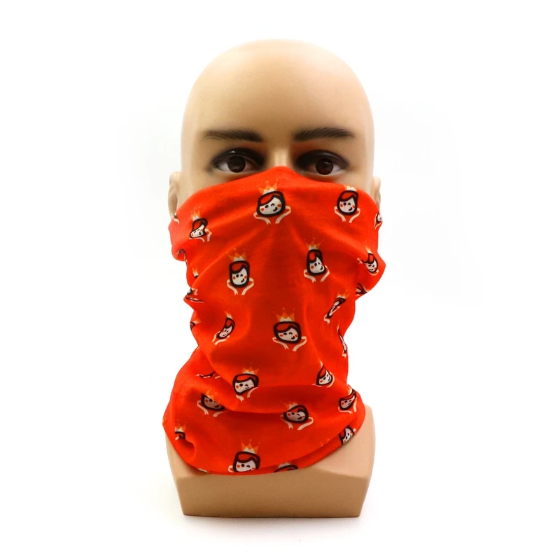
Custom 100% Cotton Seamless Bandana With Printed Fabric 