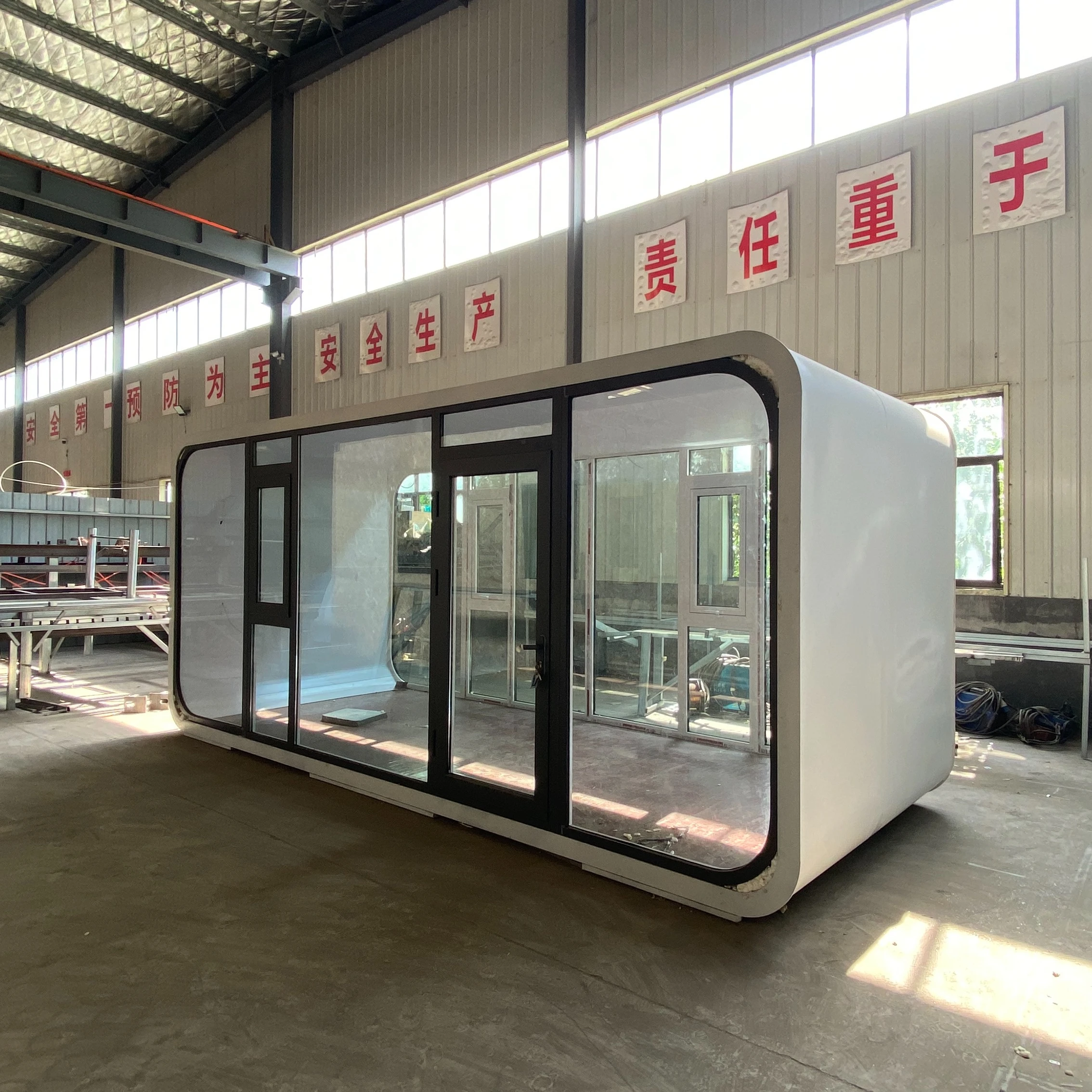 Prefab Pod Cabin Solid Pine Made Garden Cabin /garden House/ Garden Office