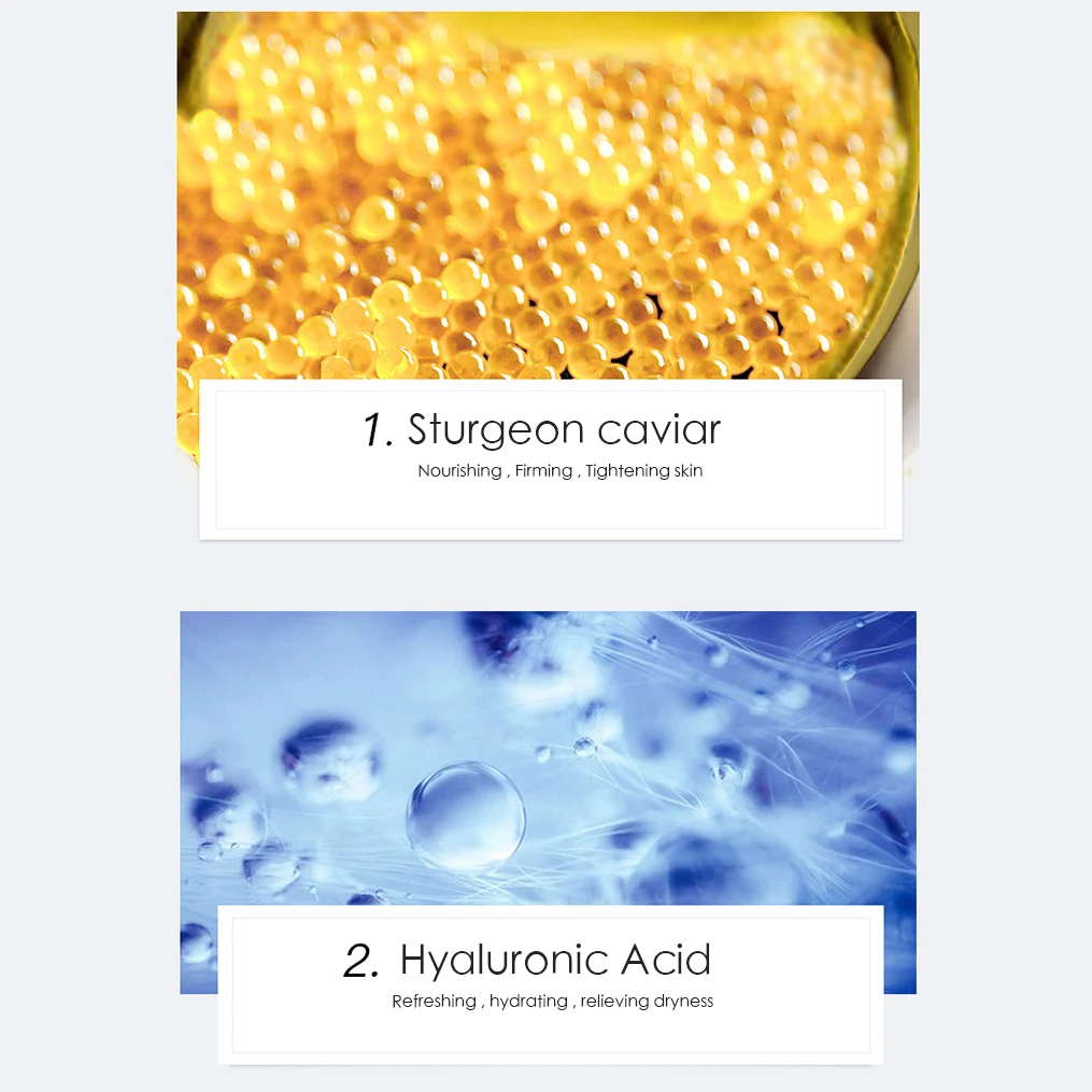 Full Caviar Cosmetics Face Mask Skincare Beauty Wholesale Hydrating Firming Organic Customized Face Moisturizer Mask