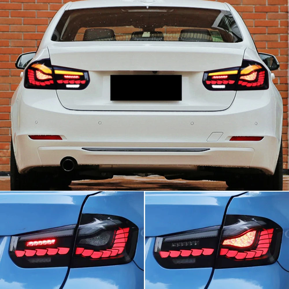  Rear Fog Lamp Brake Reverse Dynamic Sig 2PCS Car LED Tail Light Taillight For BMW F30 F35 F80 316i 318i 320i 325i 330i