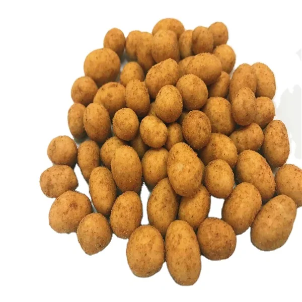 Cajun/Onion Coated Roasted Peanuts With Kosher/Halal/Haccp/Brc Certification Crunchy and Crispy Dried Snack Food
