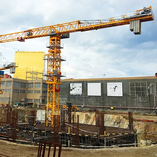 Башенный кран ручные сигналы подержанные башенные краны XGT280A в Дубае