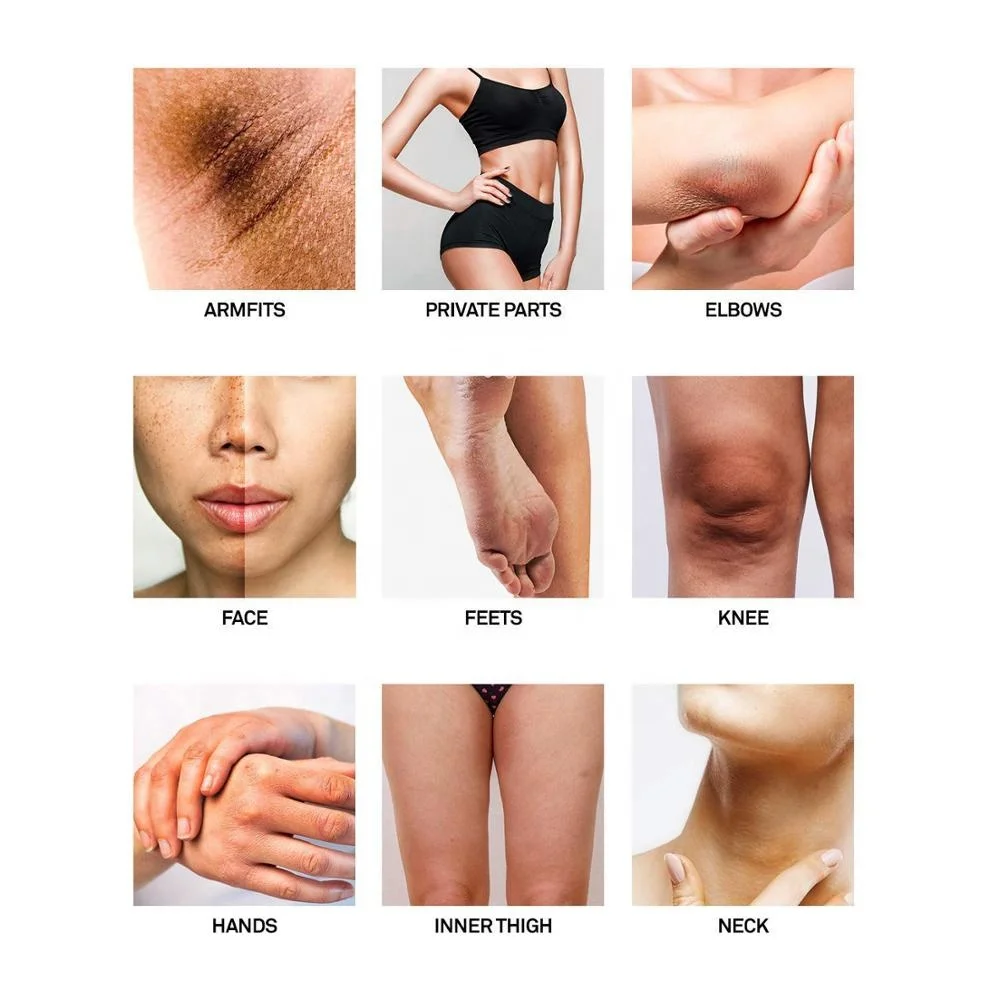 Organic Underarm Whitening Cream Hot Selling Private Label Natural Body Adults PE Tube Female Hydrolyzed Collagen 3 Years 60ml