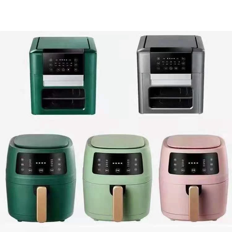 Custom Logo Electric Deep Fryers Digital Air Fryer Convection Oven No Oil Healthy Airfrier