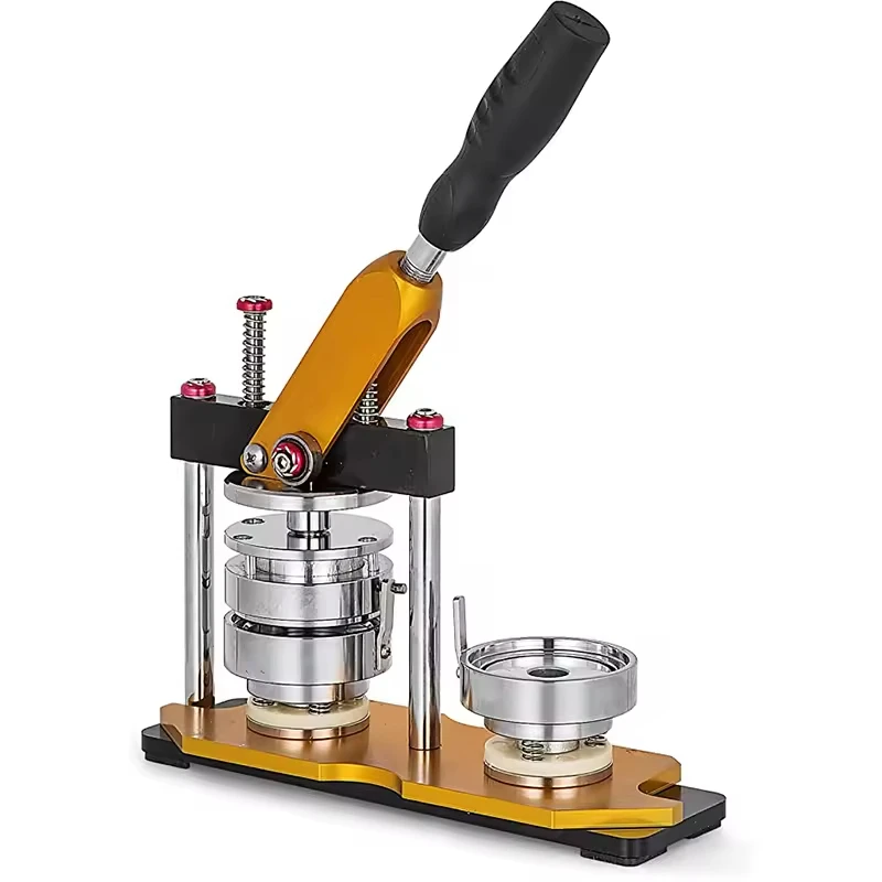 Factory wholesale price metal rotary badge machine manual badge machine bar making machine with supplies 100 sets Best Price