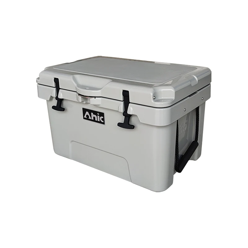 High-Performance 35QT Fashion Portable PE Outdoor Coolers Chillers Insulated Thermal Waterproof Solar Panel Drinks Cans