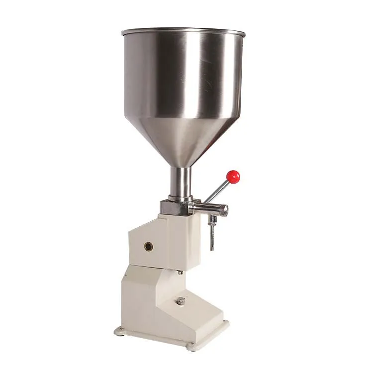 Hand operated filling machine A03 5-50ml Glue oil toothpaste potion paste and liquid dual-purpose filler