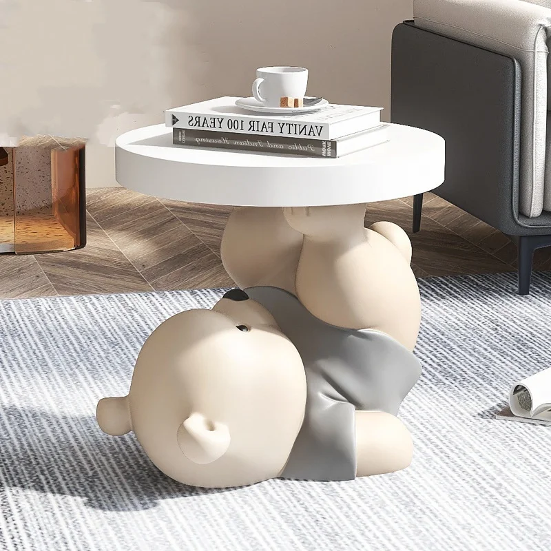 Hot Energy Bear Bedside Table Tray Items Floor Furnishings Home Accessories Tv Cabinet Next To Sofa Housewarming Gifts