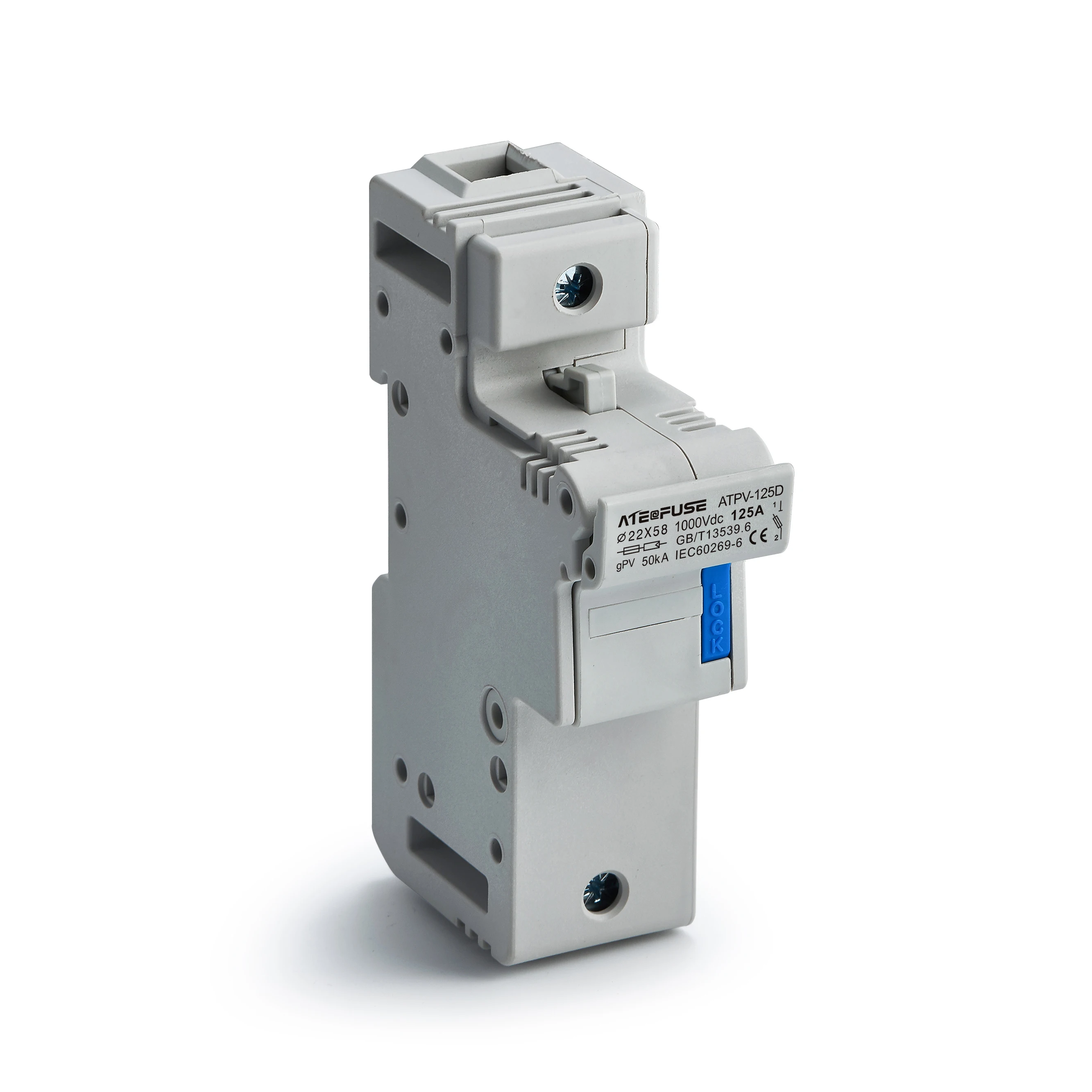 solar pv Fuse 8/10/12/15/16/20/25/30/32/35/40/45/50/55/60/63/65/80/100/125A 1000V DC Fusible 22x58mm gPV Fuse for solar System P