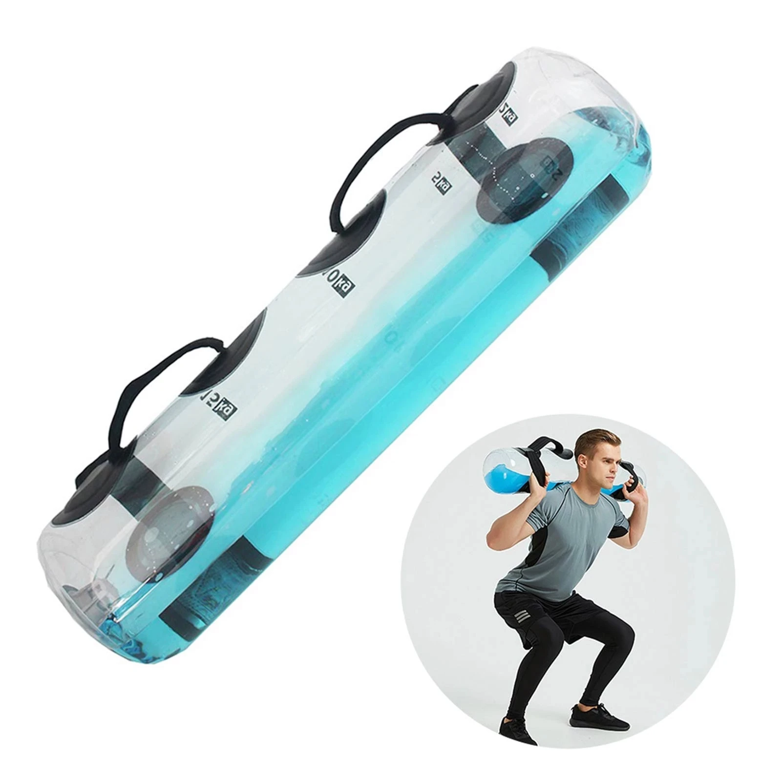 Adjustable Aqua Water Bag Gymnasium Sport Fitness Training Including Online Training Center for Sports Exercise Ball aqua bag