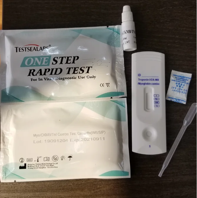 
Myoglobin/CK-MB/Troponin I Combo Rapid Test Kit/Cassette 