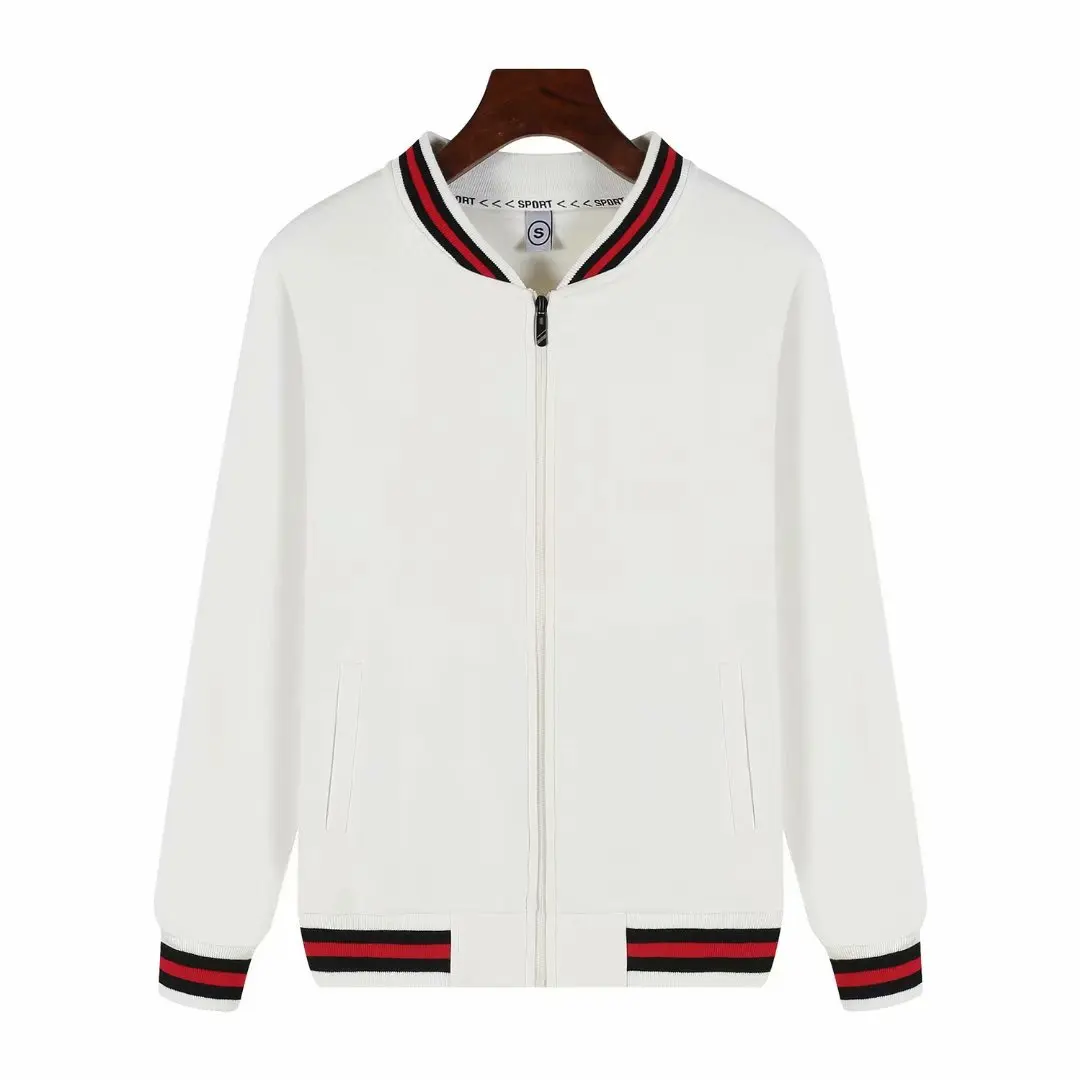 Autumn And Winter Young Men And Woman Korean Fashion Style Stand-up Collar Lovers Zipper Sweater Custom Party Service Cultural