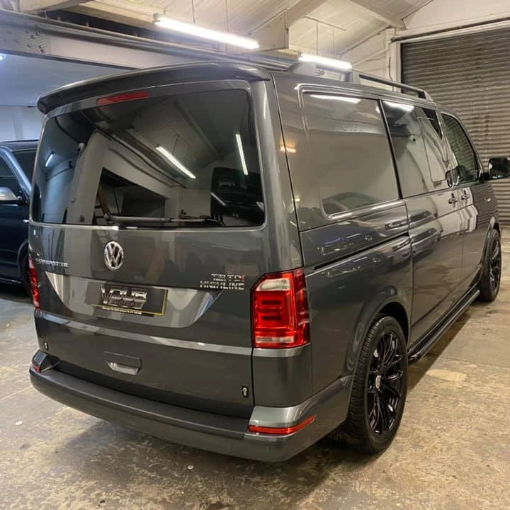 Задний спойлер на крышу для Volkswagen Tailgate Transporter T6 Multivan Caravelle Sportline ABS