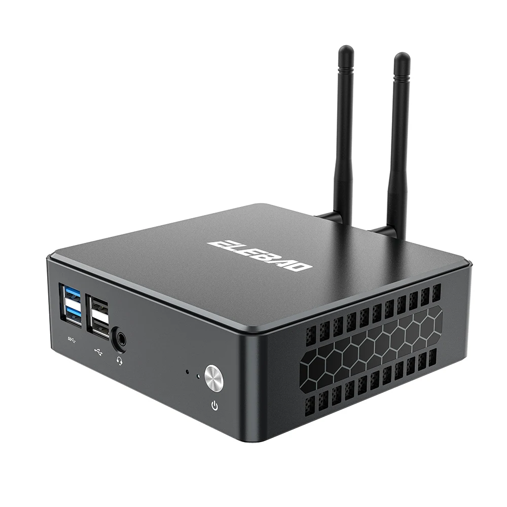  Новинка 2021 года тонкий мини-ПК barebone HTPC thunderbolt 10-го поколения Ice lake i5-1035G4 до 64 Гб DDR4 3200 МГц SSD 4K 60