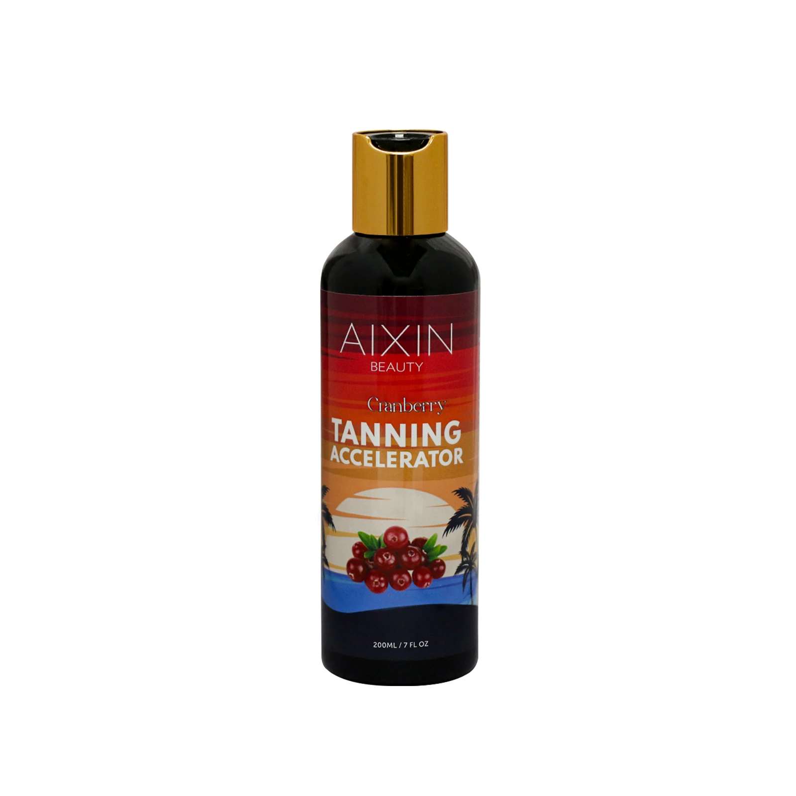 Aixin Private Cranberry Easy To Absorb Natural And Healthy-Looking Tan Glow Tanning Accelerator Tanning Lotion