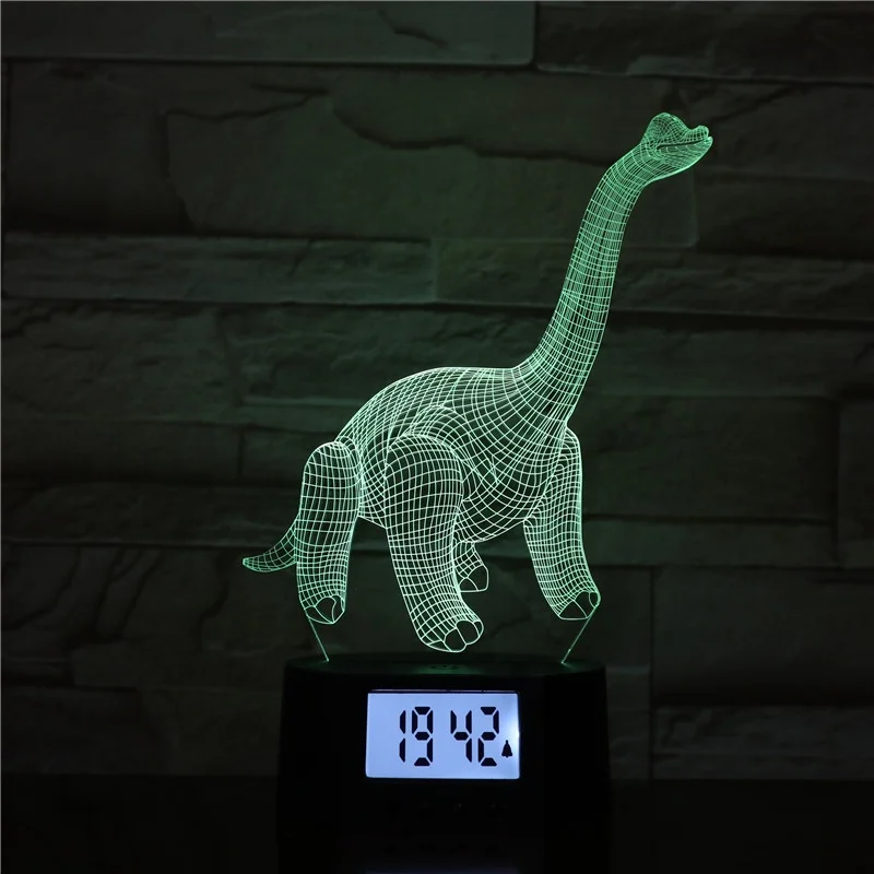 
KS 3D-1031 Creative Decorative Led Touch Sensor 3d Acrylic desk Lamp Dinosaur for kids gift 
