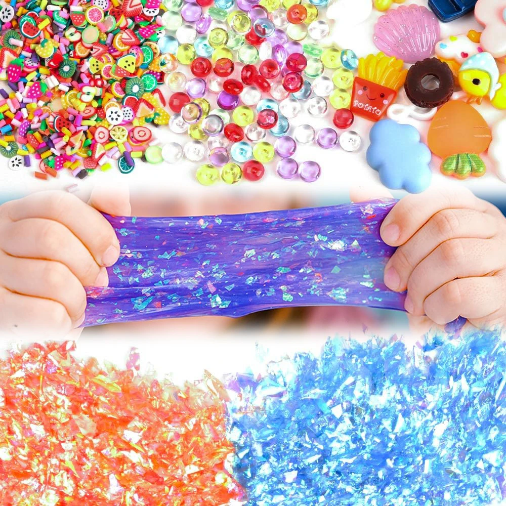 Summer Gift Ice Cream Slime Kit For Kids Age 8-12 DIY How To Make Slime Toy For Girls