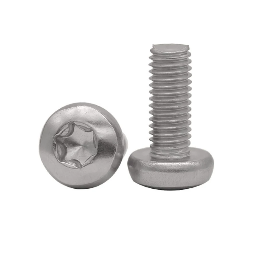 ISO14583 torx pan head machine screw pan head screws with cheese slot Round head with internal cheese anti-theft screws