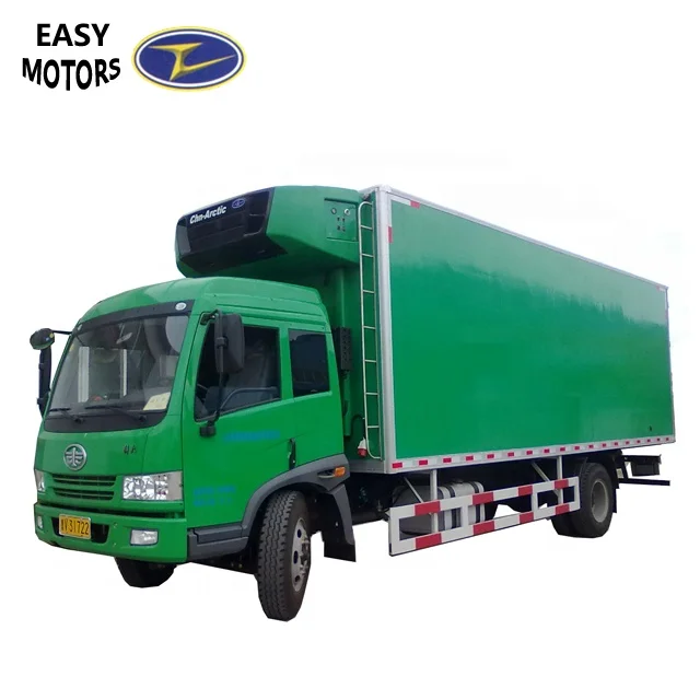  DONGFENG охлаждаемый грузовик 15 тонн дизельный двигатель 4*2 Морозильная