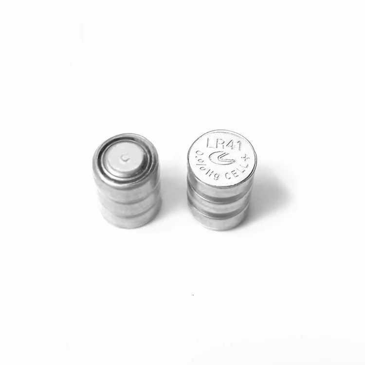 
High capacity oem alkaline lr41 ag3 392 button cell battery pack 4.5v 