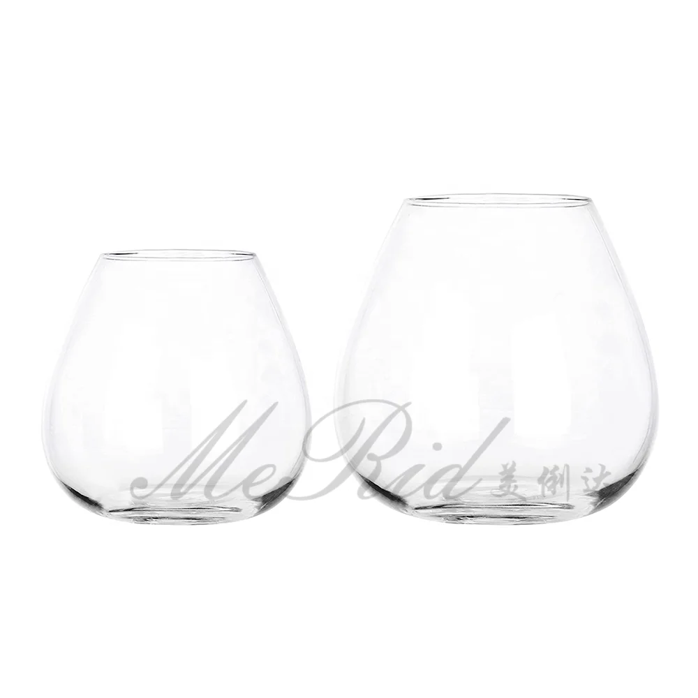 Round Glass Plant Tabletop Terrarium Succulent Air Plant Planter Fish Bowl Eco-friendly