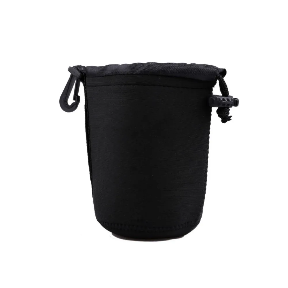 Camera Lens Bag Case Drawstring Cameras Lens Pouch Bags Protective Case DSLR Camera Lens For Canon