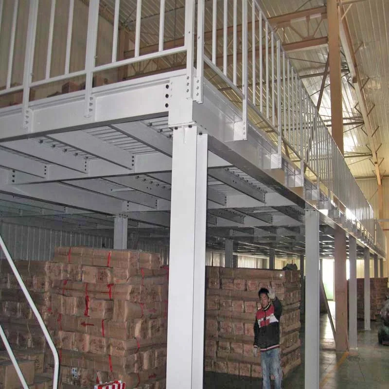 Customized warehouse Heavy Duty Steel Storage Platform Mezzanine Floor Rack System