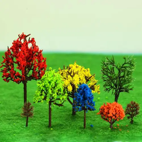 
Beautiful architecture model making materials miniature planta model trees 