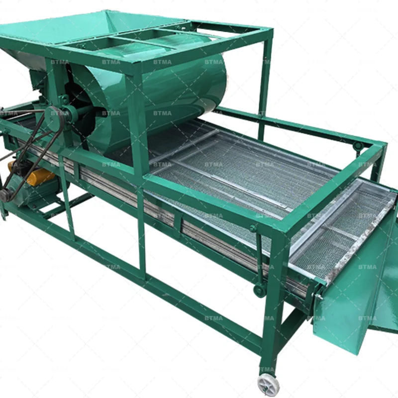 BTMA Peanut destoner combined cleaner and destoner 800 kg/h peanut stone removing machine for bean destoner
