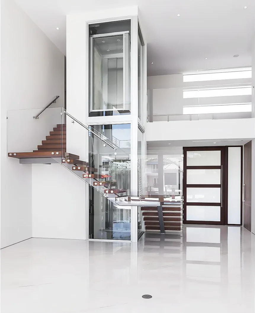 High Quality 2-5 Floors 400Kg~2000Kg Vertical Residential Elevator Lift Passenger Hydraulic Elevators