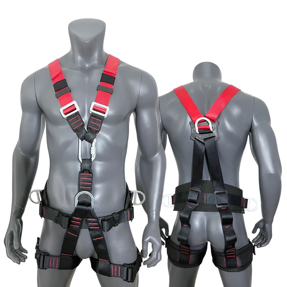 Harness Safety Climbing Five Point Safety Harness Polyester Safety Harness