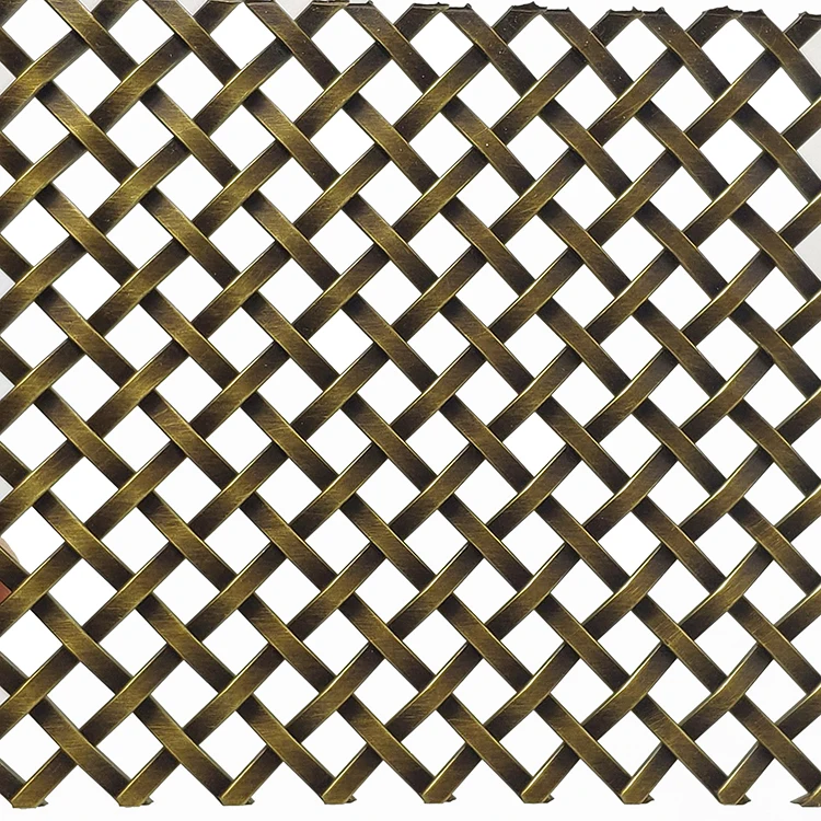 Architectural Ceiling Fence Decorative Aluminum Mesh Screen Metal Expanded Mesh Panel