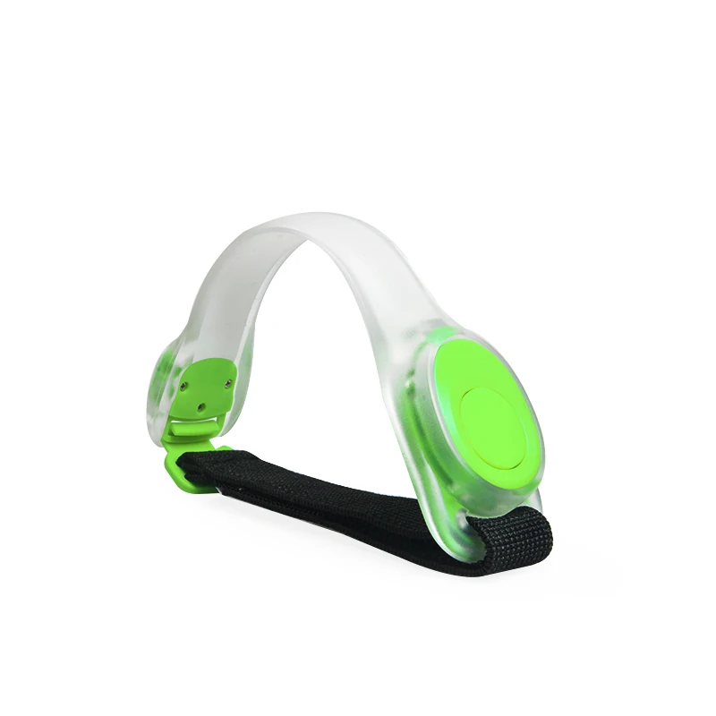 High Visibility To Keep Safety Waterproof Adjustable LED Sports Riding Light Multi Colors Flashing Armband Light