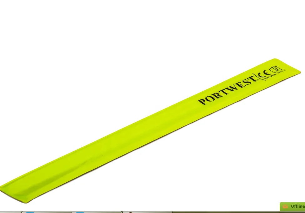 Reflex Snap Band, Reflective Slap Wrap,Reflector Wrist CE EN13356
