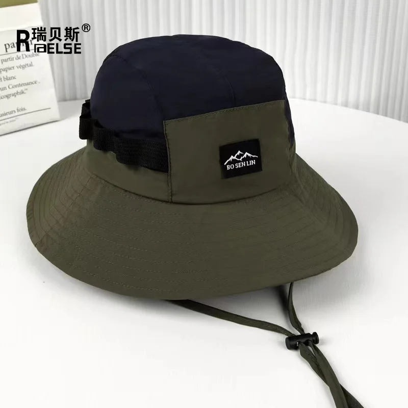 Custom Bucket Hat Wholesale Men Bucket Hiking Fishing Hat With logo Safari Hat